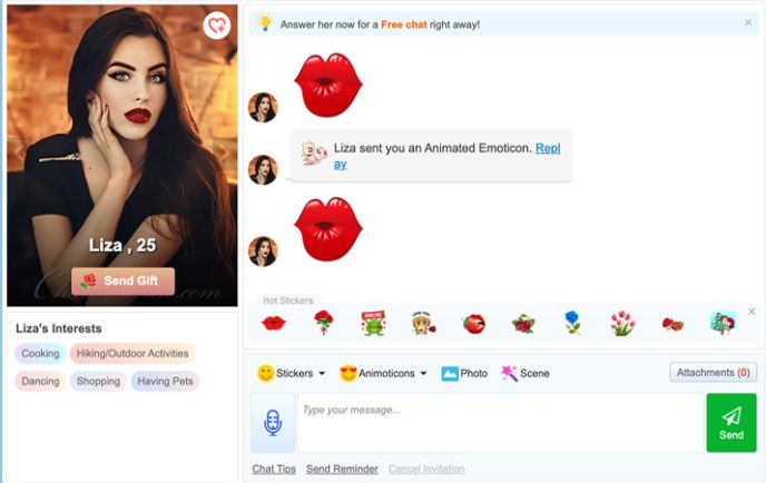 KissRussianBeauty message